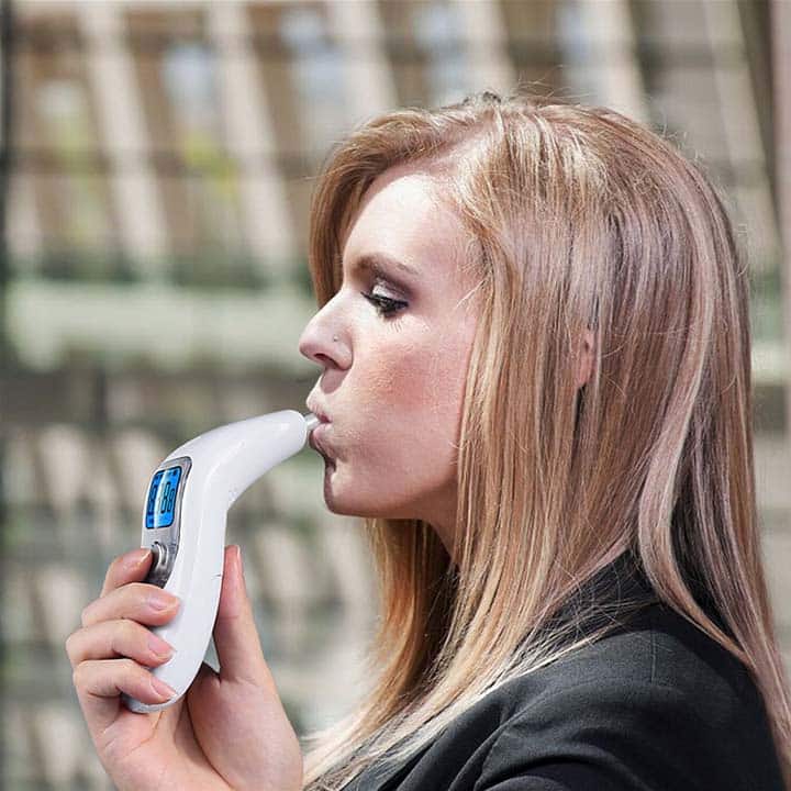  Analizador de respiración cetona profesional medidor de  respiración cetona medidor de respiración cetosis con 10 boquillas para  monitorear sus niveles de cetosis : Salud y Hogar
