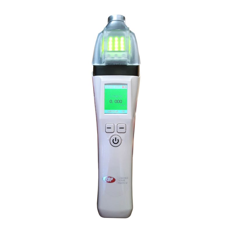 Funmo Alcoholimetro, Portátil Precisión Alcoholemia Test, Alcoholímetro  Homologado con Pantalla Rojo Digital LCD y 30 Boquillas, Alcoholímetro